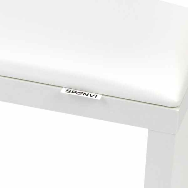 Podpórka do manicure SPENVI XL White na białych nóżkach 2