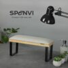 Podpórka do manicure SPENVI Loft Cloud na czarnych nóżkach 4