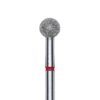 Frez diamentowy kulka 5 mm czerwona STALEKS PRO FA01R050 1