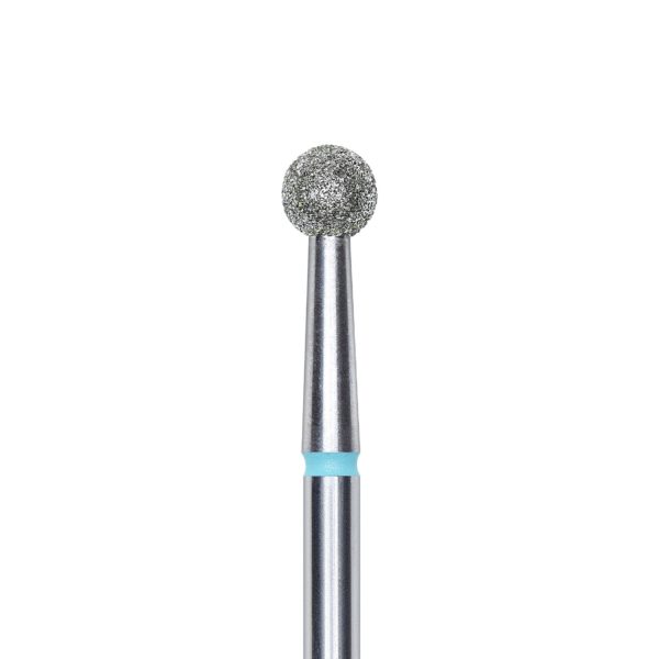 Frez diamentowy kulka 4 mm niebieska STALEKS PRO FA01B040 1